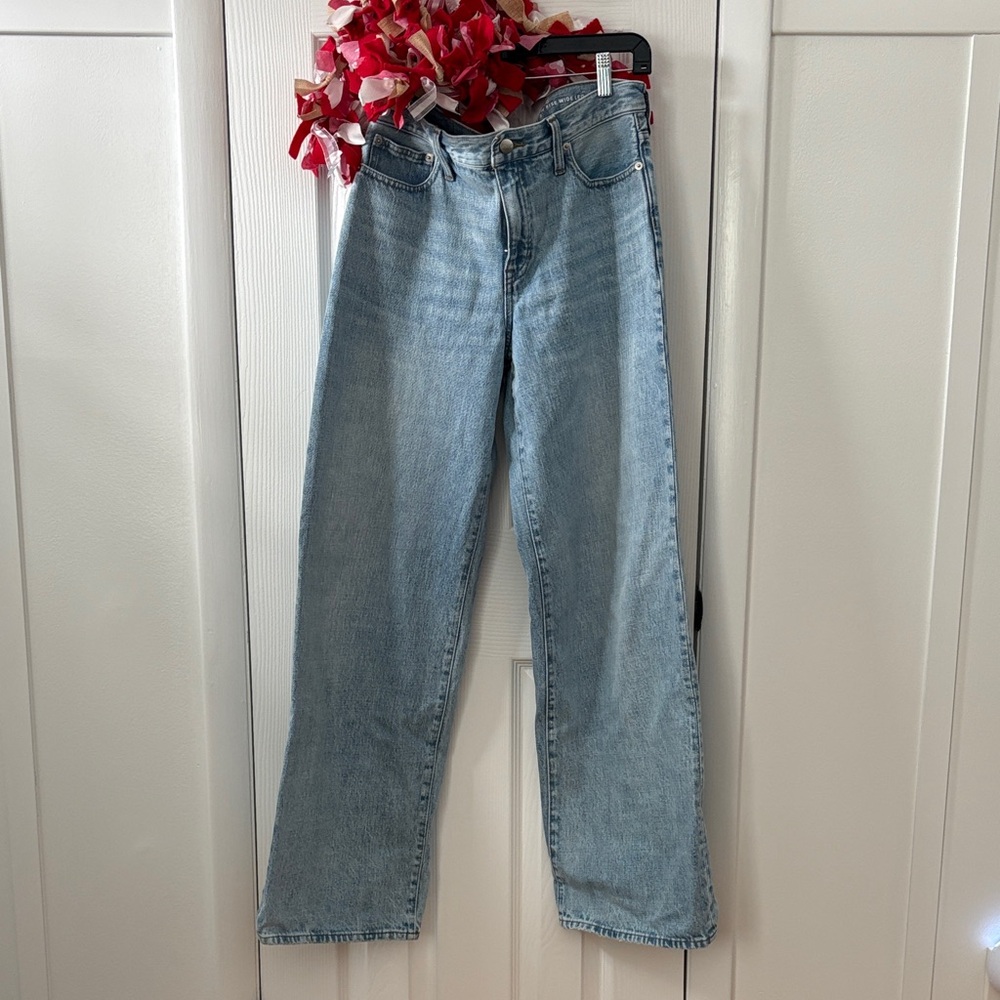 J. Crew Low Rise Wide Leg 27 (runs big)